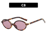 Oval Small Frame Retro Female Korean Plain Glasses Anti-blue Light Eyeglasses Eye Protection Ladies Optical Spectacle Eyeglass