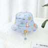 Summer Panama Baby Girls Hat Autumn Cartoon Boys Fisherman Hat Baby Sun Hat Outdoor UV Bucket Hat for Kids Toddler Bonnets