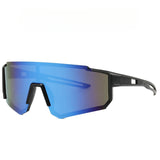 New Style Wrap-around Fashion Sports Glasses For Men And Women,Mirrored,Reflective Lenses,Outdoor Activities Like Cycling,Skiing