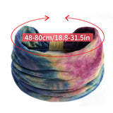 Tie Dye Headbands for Women Wide Turban Headwrap Knotted Vintage Hairbands Cotton Bandanas Bandage Headscarf Hair Accessories