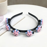 Braided Hair Bands for Girls Hair Hoop Headwear Female Flower Love Fruit Headwear Women New Fashion Hair Accessories