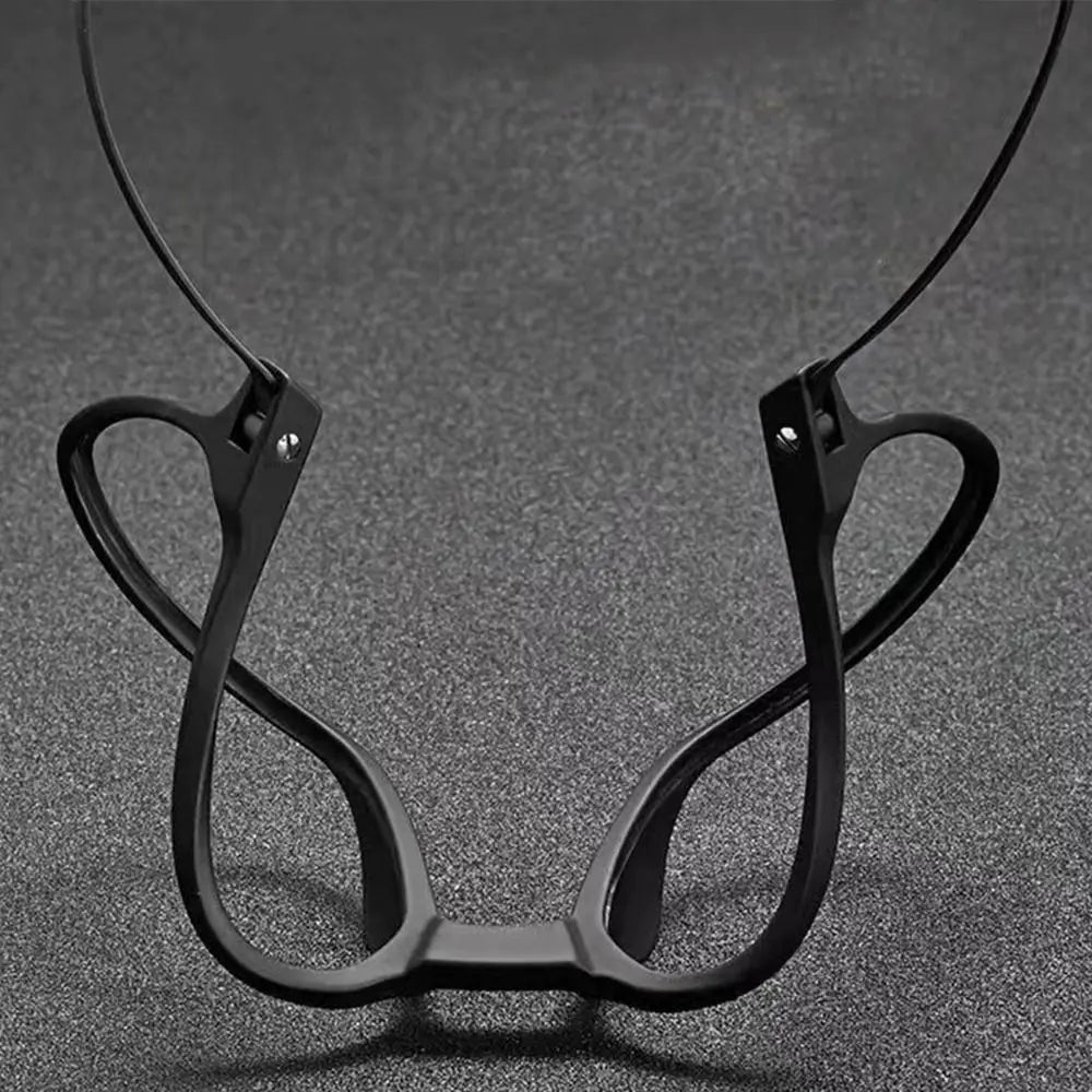 Blue Light Blocking Reading Glasses Men Women Ultralight TR90 Titanium Alloy Optical Frame Eyeglasses Square Eyewear