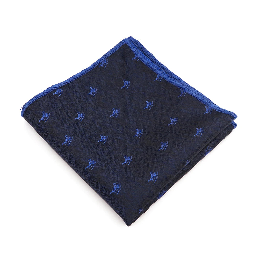 High Grade New Style Jacquard Woven Hanky Pocket Square Dot Striped Floral Handkerchief Fit Formal Party Workplace Suit Gift