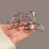 Fashion Geometric Metal Hair Claw Clips for Women Vintage Hair Clamps Crab Headband Hairpin Girls Hair Accessories Headwear
