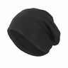 Women Men Sleeping Hat Baggy Beanie Satin Lined Night Unisex Sleep Cap Hair Care Bonnet Hair Loss Nightcap Pullover Hat Headwear