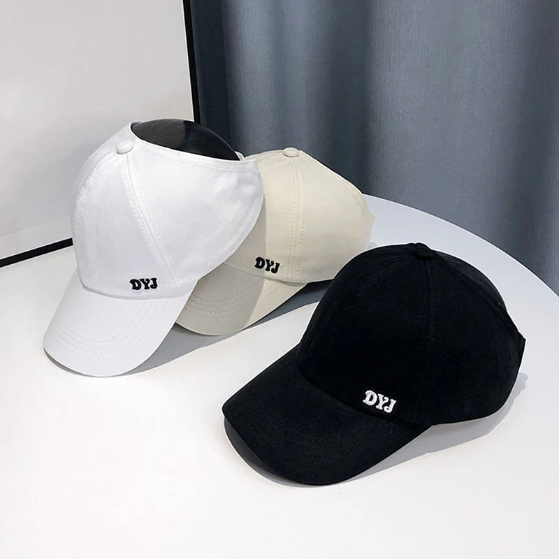 Baseball cap Snapback ponytail half empty top cap kpop hat women sun protection sunshade sports hat casual