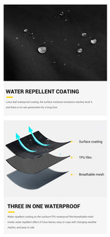 Motorcycle Raincoat Men Women Waterproof 100% Motorcycle Rider Raincoat Suit Moto Raincoat Rain Coat Jacket Pants Biker Rain Set