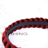 Braided Headband Women Girls Elastic Hairbands Non-slip Fashion Weaving Hair Hoop Bands Female Bezel Hair Accessories Headwear
