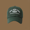 One Retro Embroidered Adjustable Baseball Cap, Casual Sun Hat for Men and Women, Perfect for Super Bowl Sunday Party