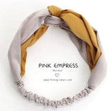 Cross elastic headband chiffon silk headband ladies headband hair accessory sports face wash