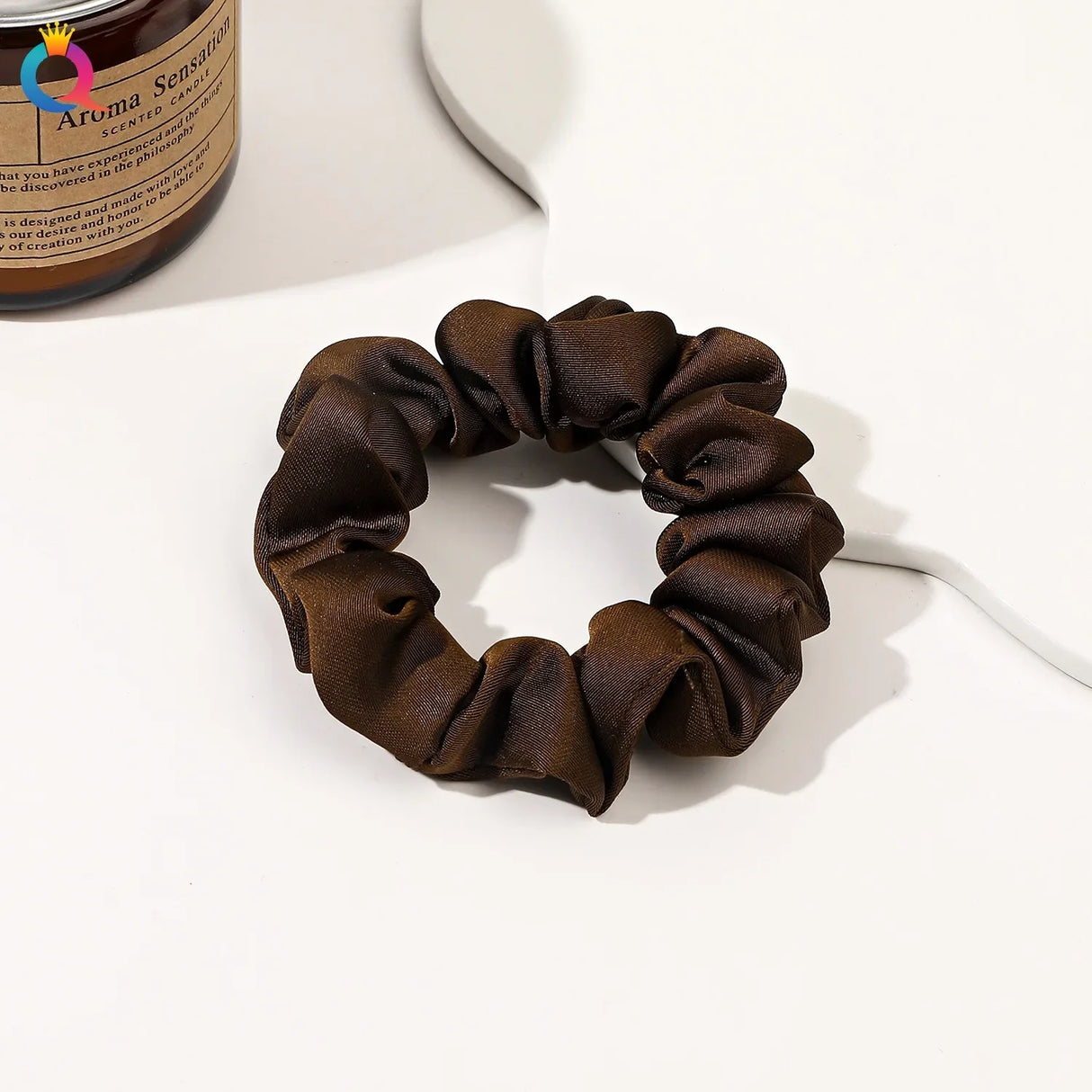 Black Elegant Hair Tie Women Simple Small Intestine Hair Bands High Elastic Comfortable Ponytail Hair Accessories Wholesale