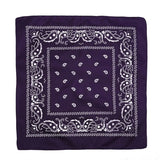 Fashion Hip Hop Bandana Kerchief Unisex Black Hair Band Neck Scarf Headwear Wrist Wraps Head Square Scarves Print Handkerchief