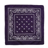 Fashion Hip Hop Bandana Kerchief Unisex Black Hair Band Neck Scarf Headwear Wrist Wraps Head Square Scarves Print Handkerchief