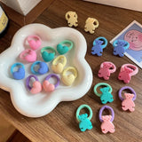 10pc Kids Girls Elastic Hair Bands Baby Hair Tie Rope Strap Rubber Bands Elastics Girls Tie Braids Hair Accessories