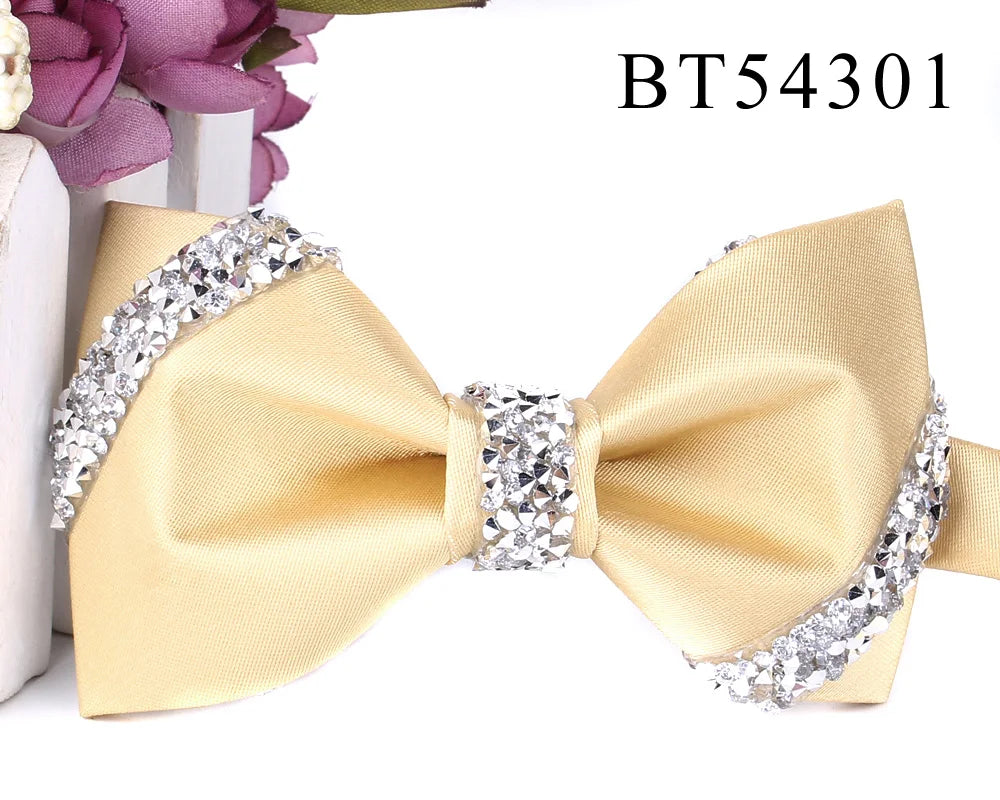 Wedding Bow ties For Groom Fashion Casual Bow tie For Men Women Party Bow knot Adult Bow Ties Cravats Groomsmen Solid Bowties