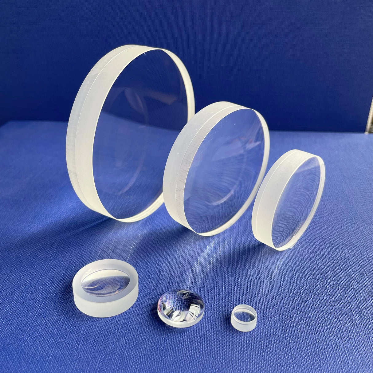 Glued Lens Diameter 12mm Focal Length 50mm Achromatic Optical Glass Lenses D12F50 Blue Coating Achromatic Lens Cemented Lens