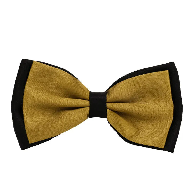Men Bowties Classic Satin Bowtie Hot Sale Gentleman Necktie For Wedding Party Adjustable Solid Colorful Men Bow Ties Neck Cravat
