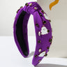 Halloween Themed Headbands For Women With Diamonds Rice Beads Letters little ghost Accessories Holiday Hair Accessories Gifts