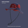 New Japanese Color Matching Bucket Hats Women Summer Outdoor Quick-drying Breathable Mountaineering Sun Protection Men's Caps