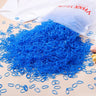 500/1000/2000pcs Girls Black Disposable Rubber Band Hair Ties Headband Children Ponytail Holder Bands Kids Hair Accessories