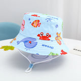 Summer Panama Baby Girls Hat Autumn Cartoon Boys Fisherman Hat Baby Sun Hat Outdoor UV Bucket Hat for Kids Toddler Bonnets