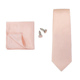Corbata de marca de moda hecha a mano, sólida, con pañuelo y gemelos, para hombre, corbata, traje, camisa, accesorios de boda, regalos para hombre.