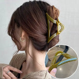 2023 New Fashion Metal Geometric Hair Claw Clip Trendy Hair Clips Hair Clamps Hairpins Party Hair Accessories For Women Headwear