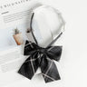 Fashion JK Bowtie Women College Student Collar Tie Cotton Plaid Bowknot Lolita Girls Adjustable Butterfly Anime Cosplay Cravat