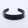 1 Piece Simple Women Headbands Fashion Head Band for Girls  Solid Black Color Casual Hair Accessories Plastic Headbans Wholesale