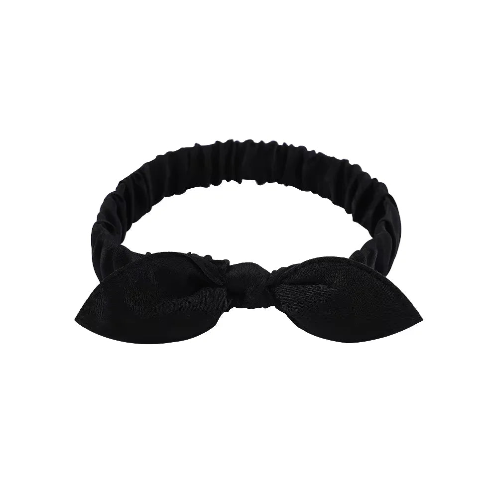 New Women Suede Soft Solid Print Headbands Vintage Boho Cross Knot Elastic Hairbands Bandanas Girls Hair Bands Hair Accessories