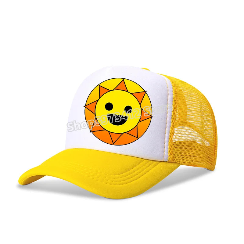 Sprunki Kids Baseball Caps Boys Casuals Hat Game Incredibox Children Sports Sun Hat Adjustable Peaked Cap Bonnet Birthday Gifts