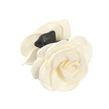 New Leopard Print Big Flower Women's Hair Claws Vintage Hairpin Simple Barrette Ponytail Hair Clamps Hair Accessories for Women