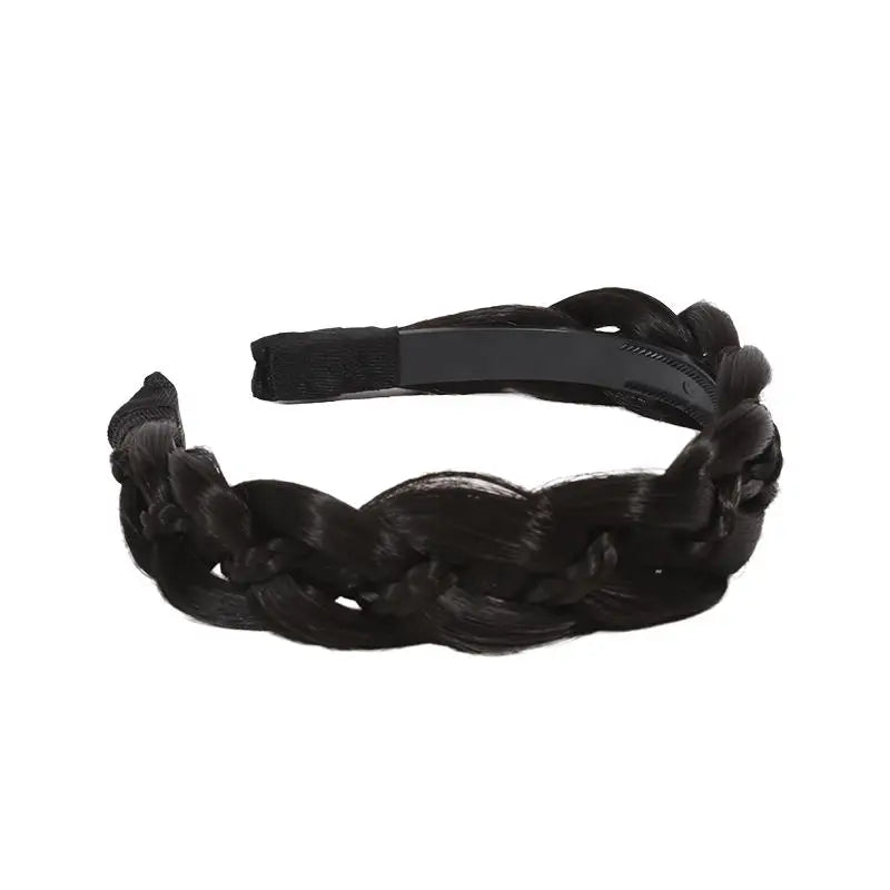 Headbands For Women Wide Fishbone Braids Hairbands Handmade Retro Head Hoop Hair Styling Headwear Accessorie Fashion Braids Hair