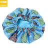 2020 New No. plus-Sized African Printing round Cap Double-Layer Satin Lining Wide Edge Nightcap Chemotherapy Hat