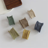 6Pcs/Set High Ponytail Holder Hair Ring Ribbons Thick Ties Cuff Nylon Elastics for Women Hair Rope Headwear Hair Tie Accessories