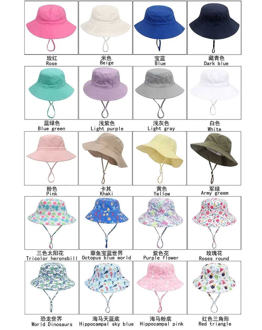 XS,M,L Summer Baby Sun Hat UV Protection Kids Bucket Hat For Girls Boys Outdoor Panama Beach Caps Toddler Infant Bucket Cap