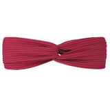 Headbands For Women Girls Top Knot Stretchy Headband Boho Twisted Criss Cross Hair Bands Knitted Cotton Turban Hair Accessories