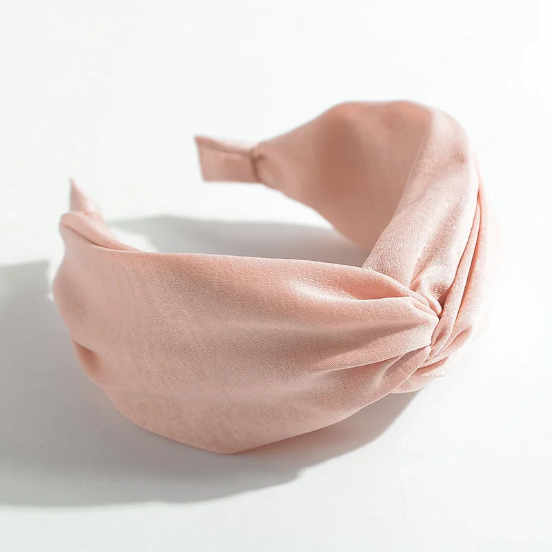 Women Hairbands Wide Female boho ties headband accessories Bow Hair Hoops Headwear Floral Hair Accessories Girl Head Band Lady