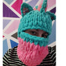 Combhasaki Women's Y2K Hooded Scarf Hats Cute Animal Ears Knitted Pullover Balaclava Winter Warm Beanie Cap for Cold Weather