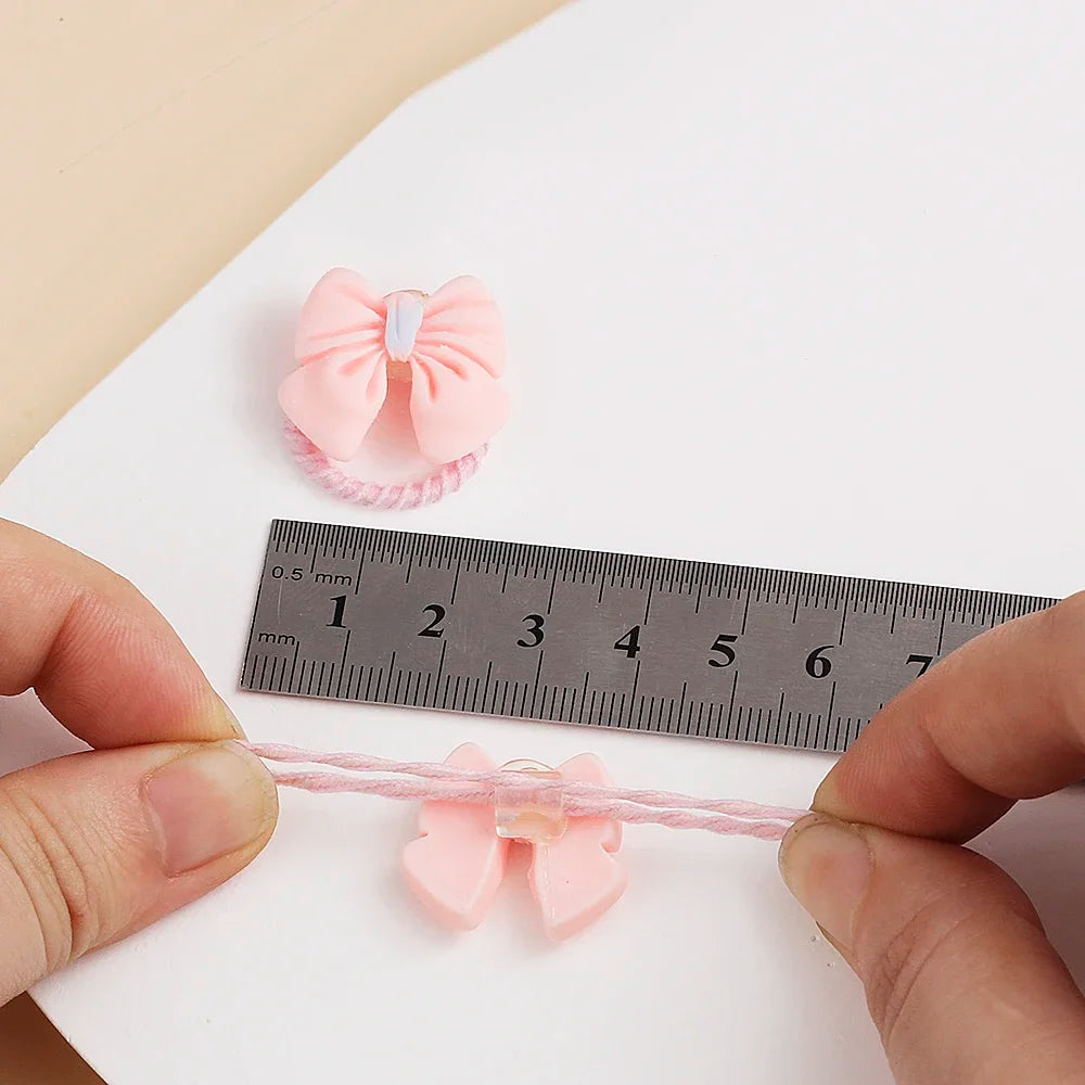 Baby Girls Small Tie Head Rope Children's Rubber Band Does Not Hurt Hair Elastic Hair Bands Kids Hair Chirp Scrunchies Headdress