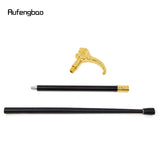 Golden Luxury Lion Handle Fashion Walking Stick for Party Decorative Walking Cane Elegant Crosier Knob Walking Stick 95cm
