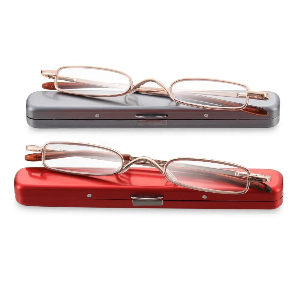 Elderly Slim Small Mini Portable Presbyopia Eyeglasses Reading Glasses Resin Lens Vision Care Hyperopia Eyewear Spectacles