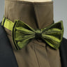 4 Styles Solid Color Black White Wine Bow Ties New Ribbon Gilded Butterfly Double Layered Wedding Party Bowknot Tuxedo Cravat