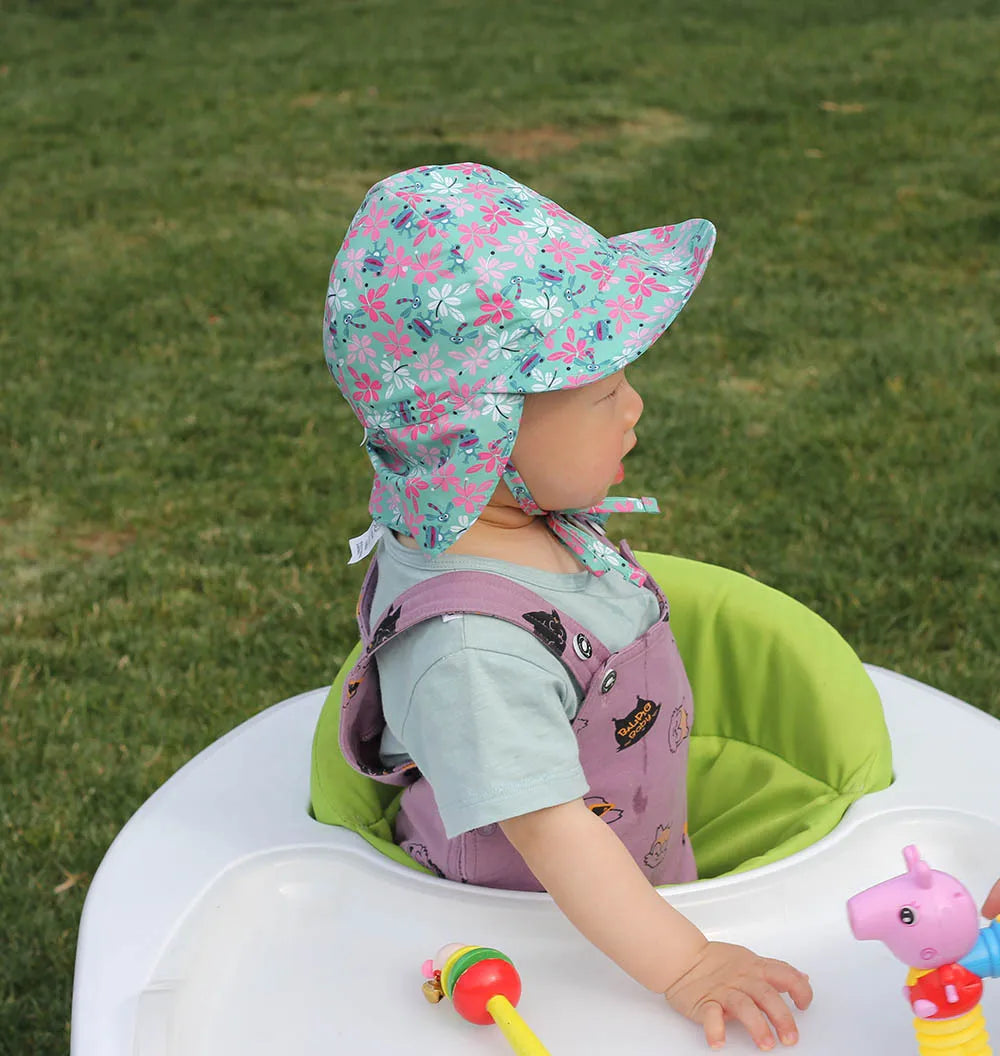 2023New Summer Baby Sun Hat Baby Girls Boys Caps Cartoon Panama Children's Hat UV Protection Travel Beach Kid Bucket Hat SPF 50+