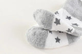 15Pieces New Born Gloves+Hats+Socks Sets Cartoon 100%Cotton Baby Boy Girl Headwear 0-12M Solid Color Infant Supplies Accessories