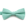High Quality Mens Solid Color Bowtie Set For Men Children Wedding Party Dinner Accessory Pink Orange Father-son Bow Tie Gift