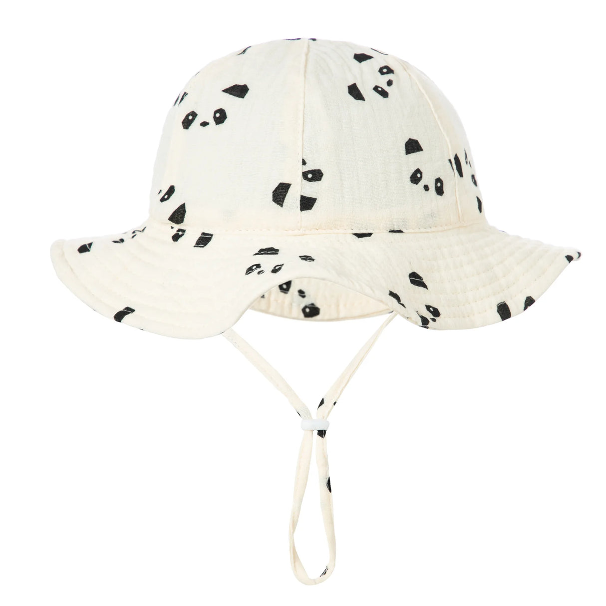 Embroidered Name Breathable Kids Wide Brim Sun Hat With Adustable Chin Strap Suitable For Summer And Beach
