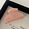 French Women's Hair Clips Elegant Acetate Hair Claw Medium Size Sweet Shark Clip Exquisite Girl Hairs Accessories Headwear 2024