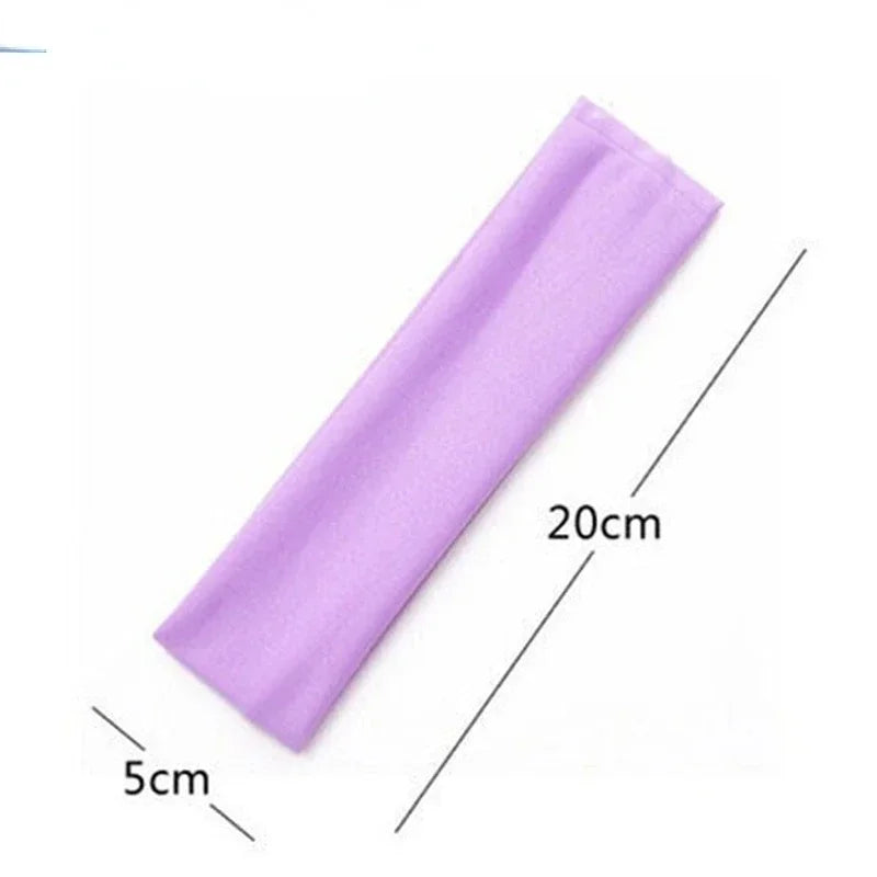 Fashion Sports Headbands for Women Solid Elastic Hair Bands Running Fitness Yoga Hair Bands Stretch Makeup Hair Accessories Hot