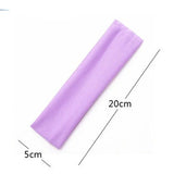 Fashion Sports Headbands for Women Solid Elastic Hair Bands Running Fitness Yoga Hair Bands Stretch Makeup Hair Accessories Hot